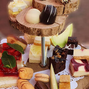 High Tea voor 2 personen op Etagere vegetarisch