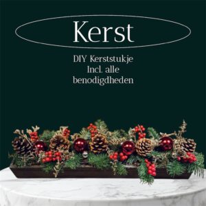 DIY Kerststukje maken