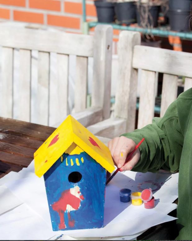 Volgelhuisje schilderen - Afbeelding 4
