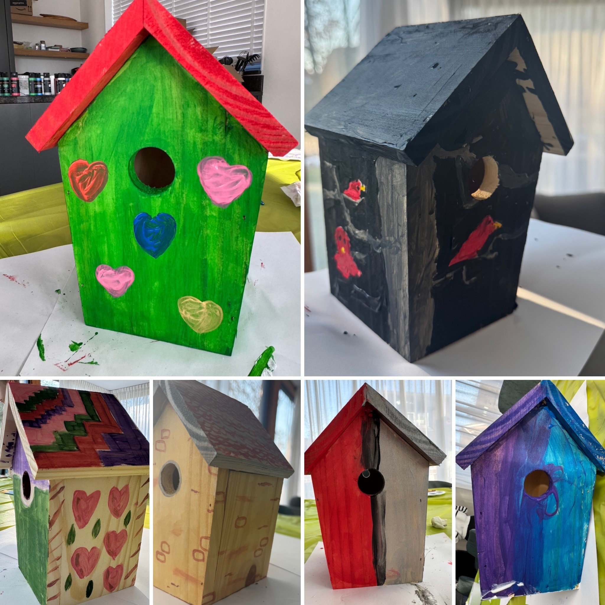 Volgelhuisje schilderen