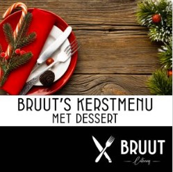 Bruut's KERSTMENU dessert 2025